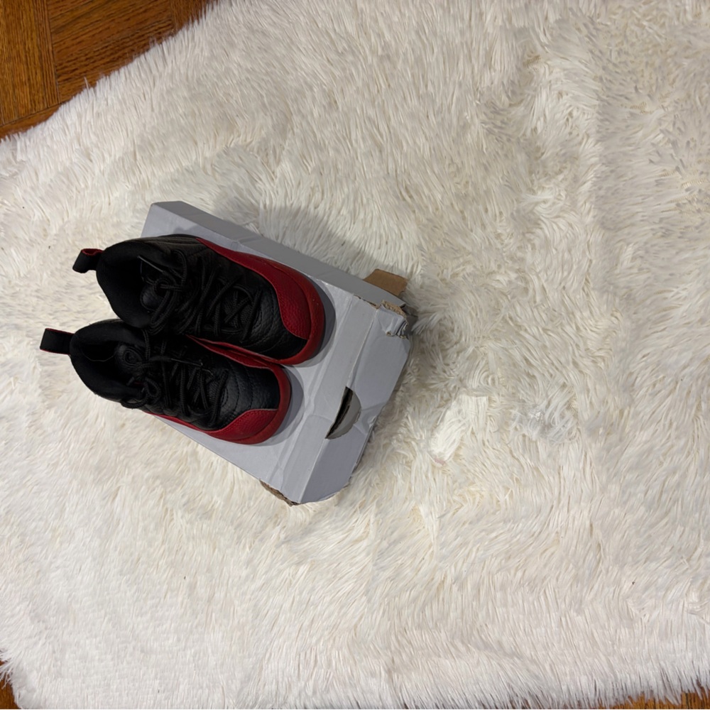 Black and Red Athletic Sneakers